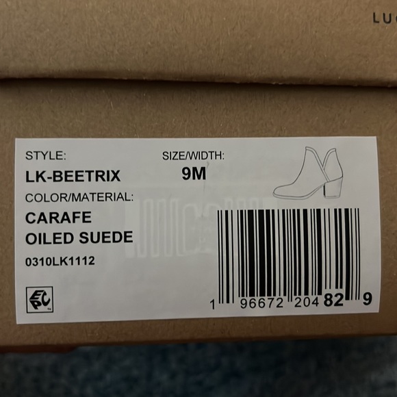 Lucky Brand Beetrix Booties - Picture 6 of 6